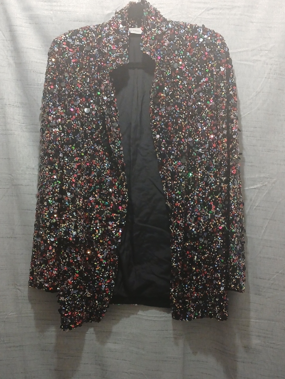 Beau Souci multicoloured sequin Blazer  Women's Sz 38
